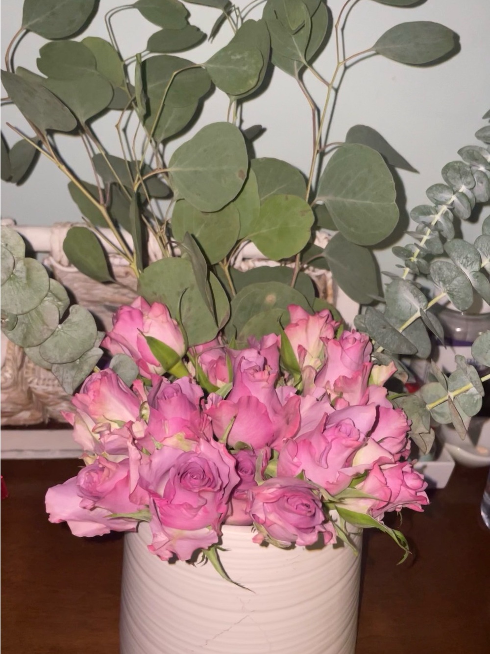 Floral Pink Rose Arrangement by